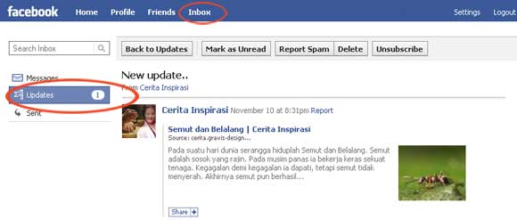 Inbox Update Inbox Update